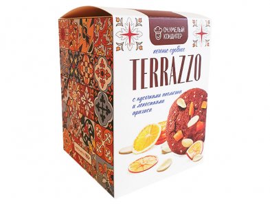 Печенье TERRAZZO с апельсином и арахисом